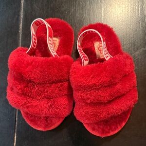 UGG Fluff Yeah Slides Size 9 Toddler